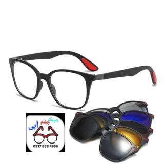 عینک طبی مگنتی ۵ کاوردار کد 2316